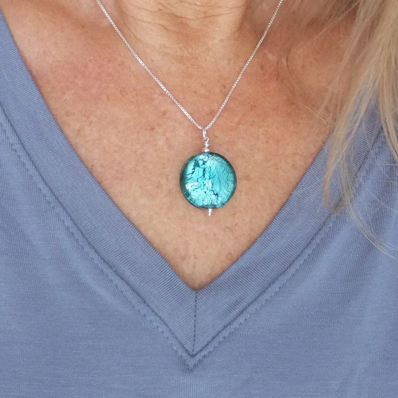 emerald sparkle mini pendant