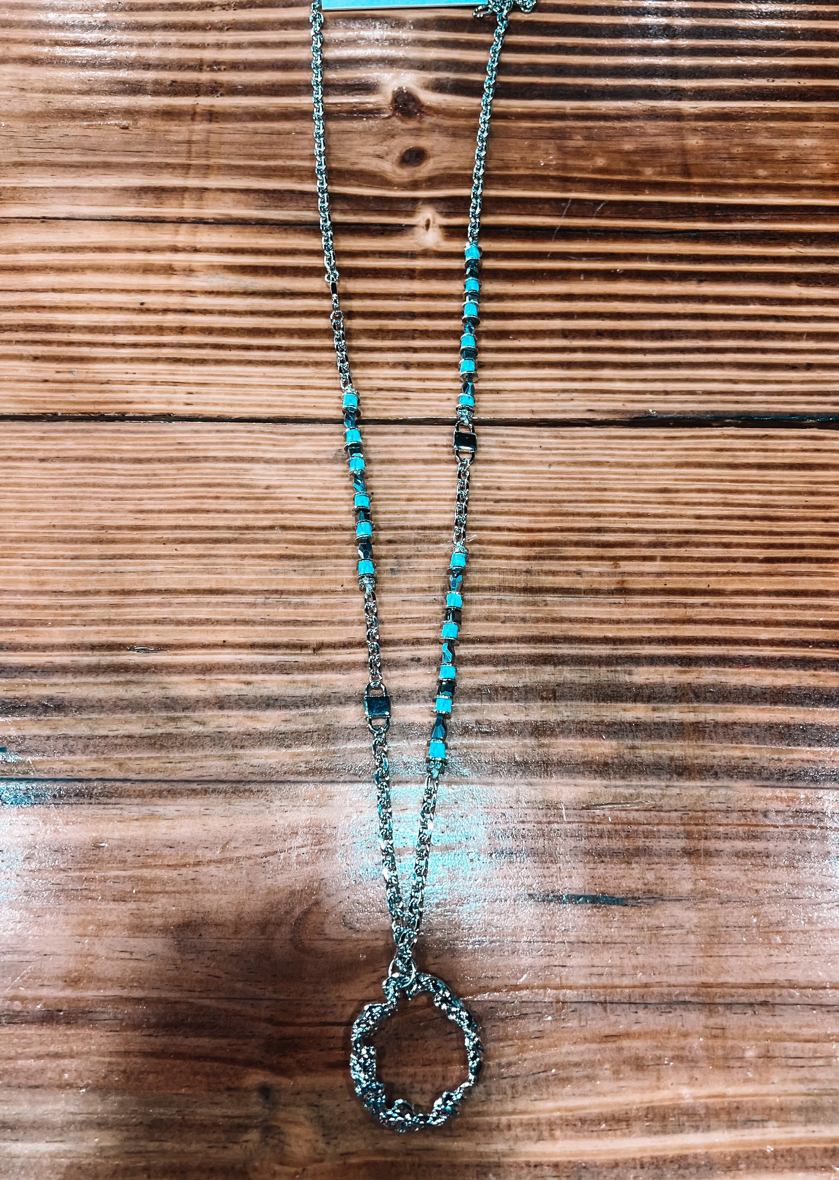 GANZ Circle Nugget Necklace