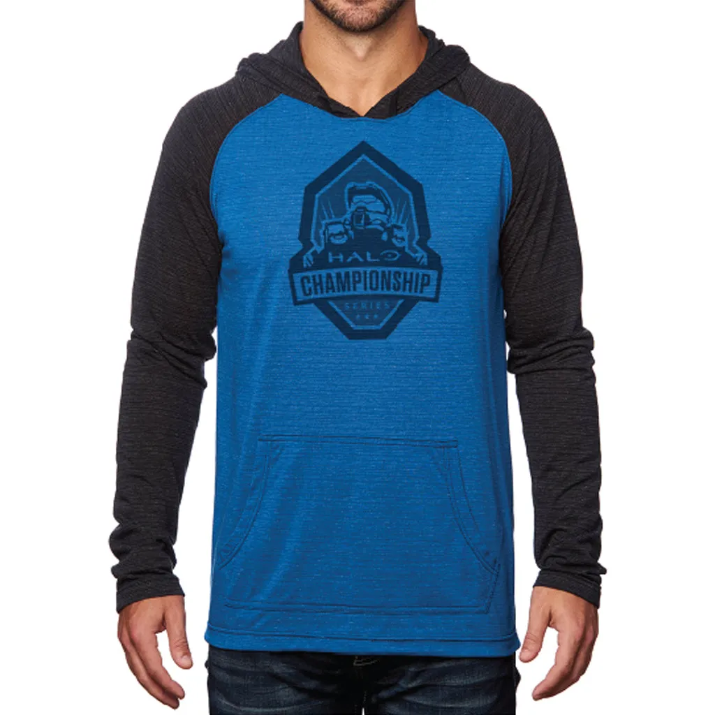 Halo Championship Series Blue Raglan Hoodie
