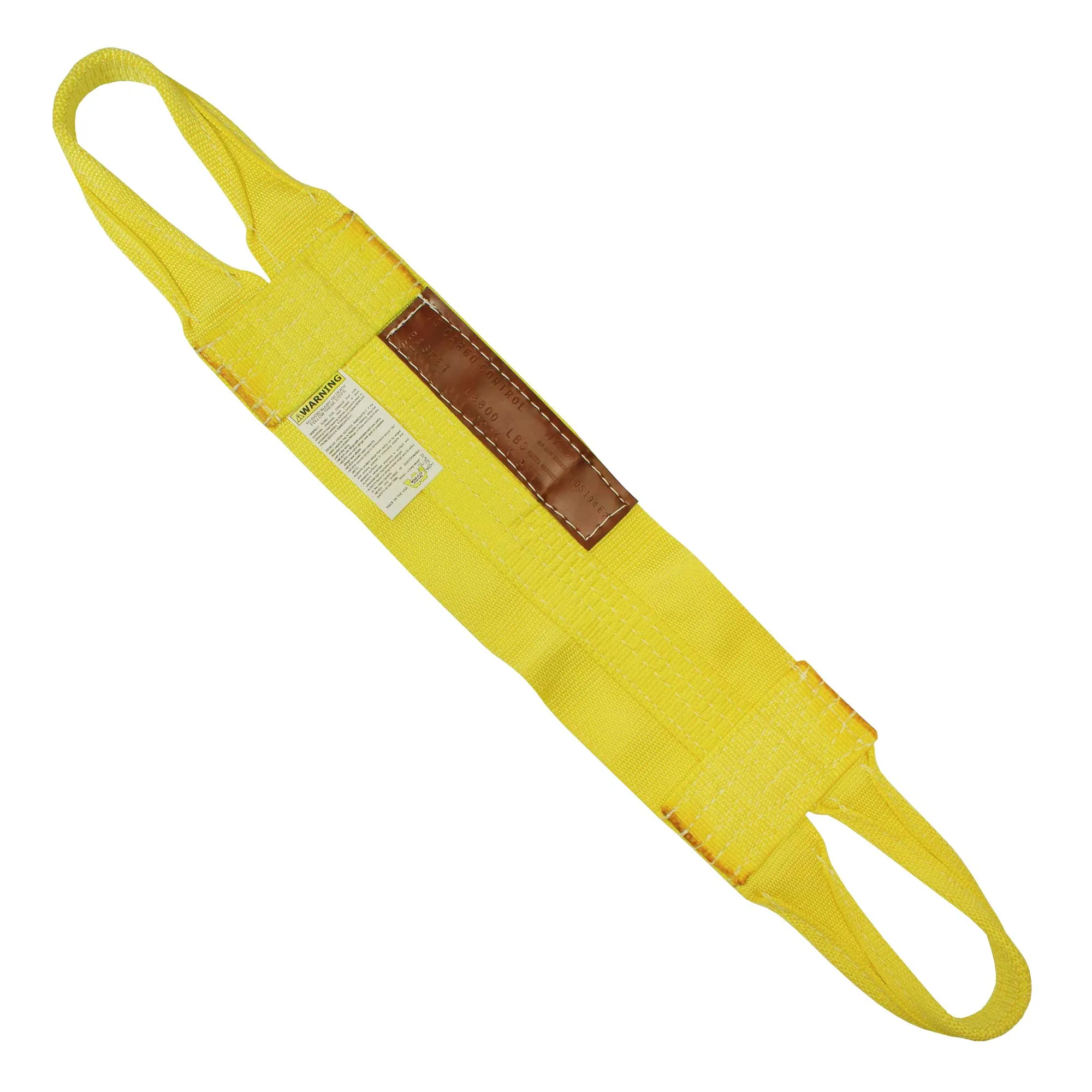 Nylon Lifting Sling - Continuous Eye Wide - 6" x  5' - 1-ply