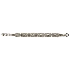 SG Liquid Metal C4 - AS Antique Silver Choker by Sergio Gutierrez