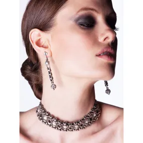 SG Liquid Metal RTC2-AS (Antique Silver Finish) Choker by Sergio Gutierrez