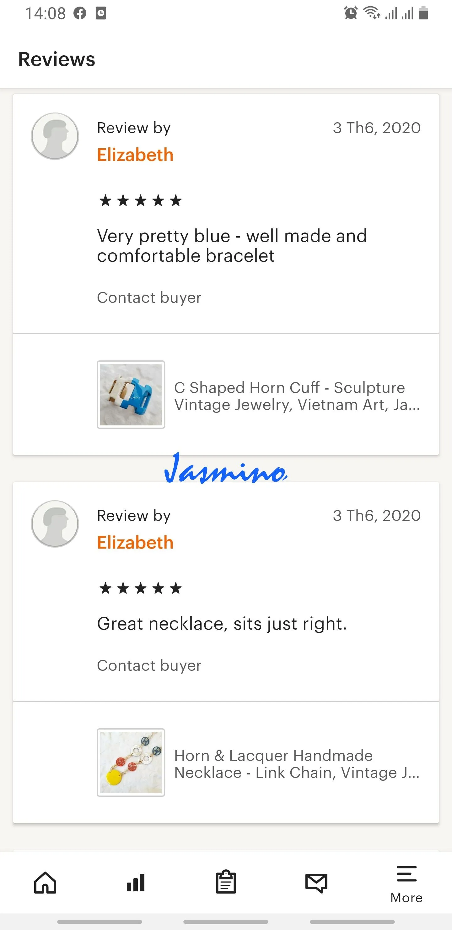 Stunning Horn Necklace J17643, Made by Natural Buffalo Horn and Lacquered