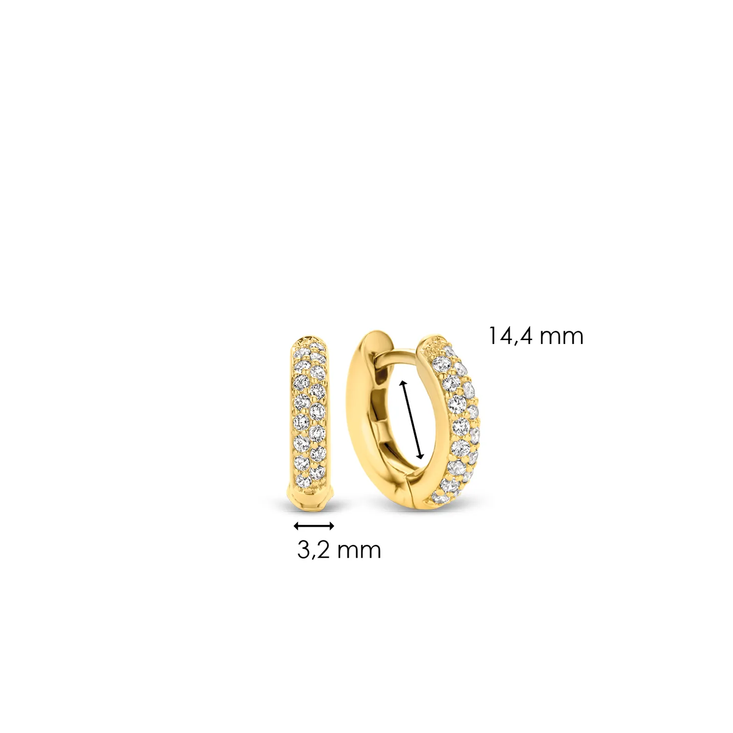TI SENTO - Milano Earrings 7210ZY