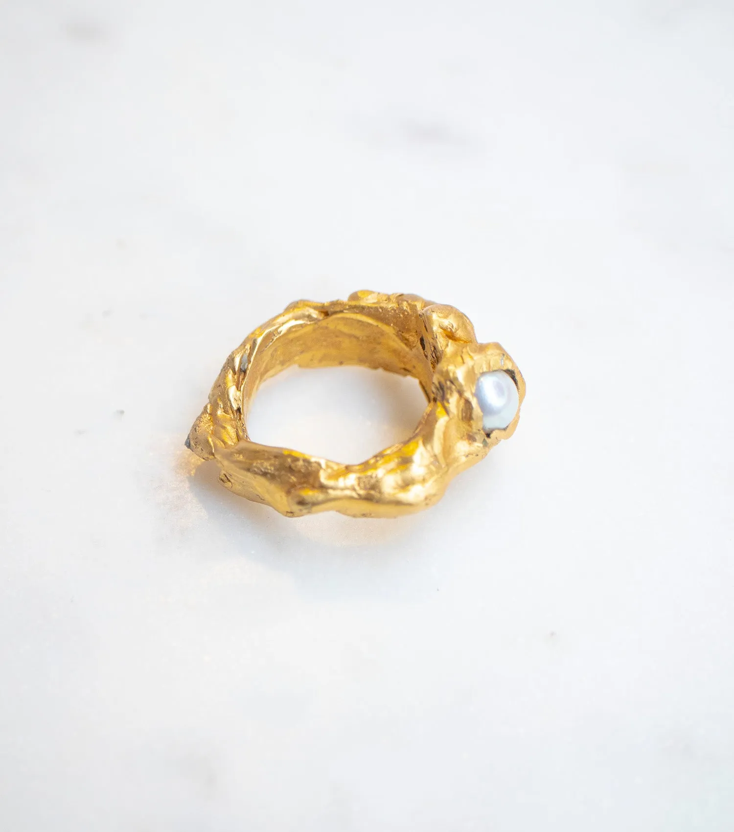 Uranus Pearl Ring