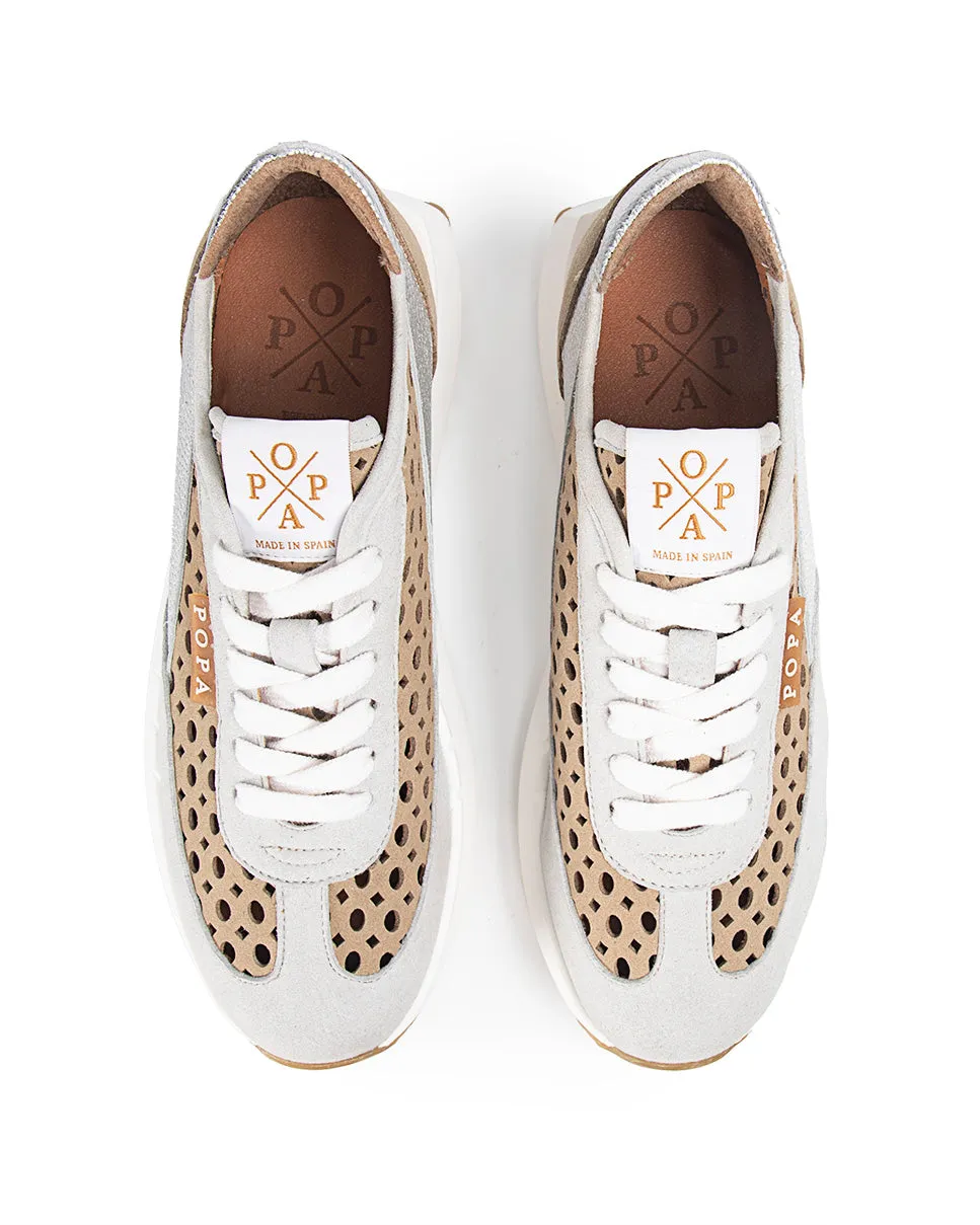 Zapatilla Shar Picados Blanco