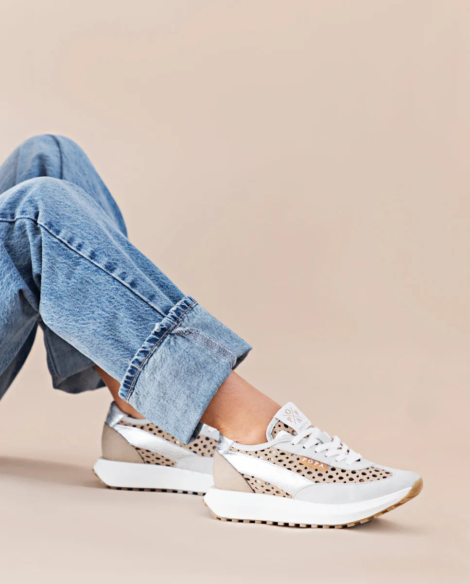 Zapatilla Shar Picados Blanco