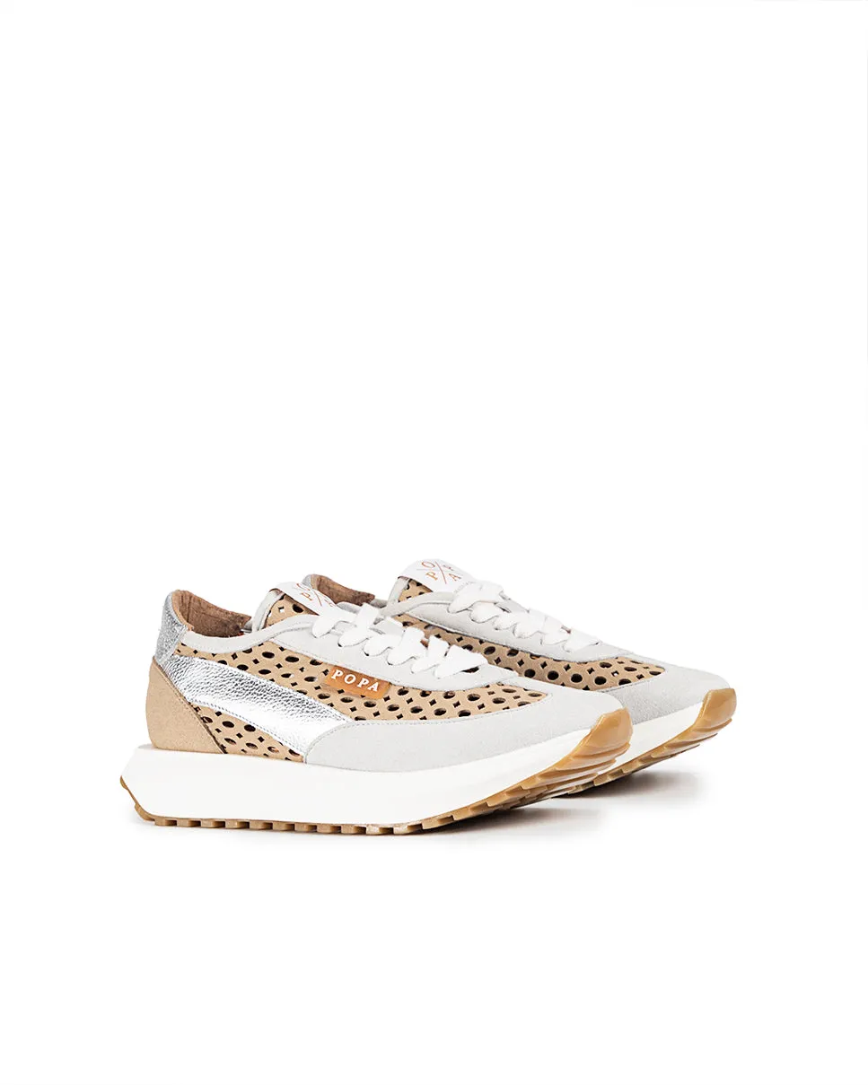 Zapatilla Shar Picados Blanco